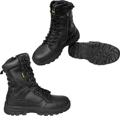 Produktbild von Arbeitstiefel Stahlkappe SB Sicherheitsstiefel Schutzschuhe Stiefel (BRPATROL) Gr. 43