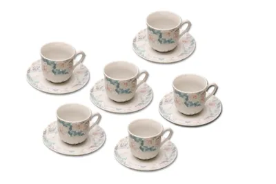 Produktbild von Thun 1794 Rose, Kaffeetassen und Untertassen, Rose, Thun, 6 Stück
