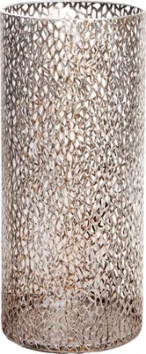 Produktbild von Gilde Schirmständer, zylindrisch, "Purley", Metall, silberfarben, VE 1, H. 50 cm, D. 22 cm 74161