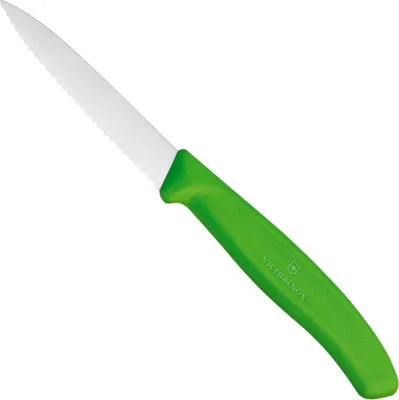 Zdjęcie produktu dla VICTORINOX Gemüsemesser spitz, Klingenlänge: 80 mm, grün