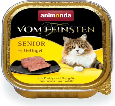 Produktbild von animonda Vom Feinsten Senior mit Geflügel, Senior, Geflügel, 100 g