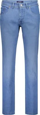 Produktbild von Gardeur Sandro Jeans in Slim Fit Passform mit klassischem 5-Pocket-Design in Blau