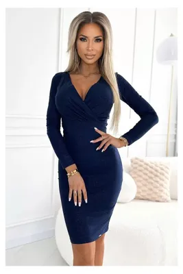 Produktbild von Kleid NUMOCO 387-8 BLAU Größe: XL