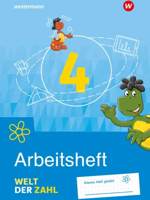 Produktbild von Welt der Zahl 4. Arbeitsheft. Für Berlin, Brandenburg, Mecklenburg-Vorpommern, Sachsen-Anhalt und Thüringen
