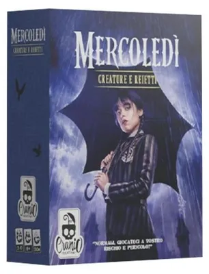 Image de MERCOLEDI' - CREATURE E REITTI (Édition italienne) – Jeu de société – Cranio Creations – 2-6 joueurs – 8+