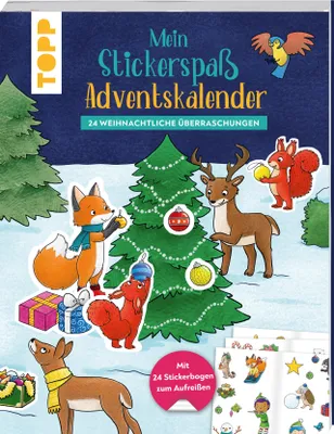 Produktbild von Stickerbuch-Adventskalender