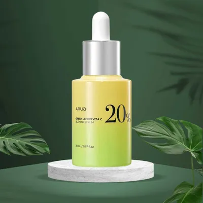 Obrázek produktu pro ANUA - Green Lemon Vita C Blemish Serum - Rozjasňující sérum na obličej - 20 ml
