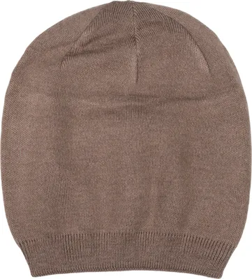 Produktbild von styleBREAKER Uni Feinstrick Beanie Mütze Einfarbig mit Rippbündchen, Doppellagige Winter Strickmütze warm 04024195