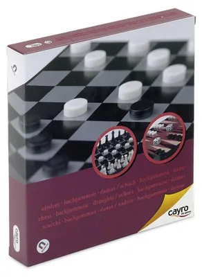 Productafbeelding van Backgammon, Cayro, platenzaak, schaken, damesspeelgoed
