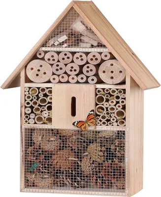 Produktbild von Famanu Insektenhotel Natürlicher Lebensraum für Nützlinge - Holz