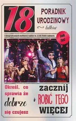 Zdjęcie produktu dla Kartka okolicznościowa Urodziny 18 U36 - AbCard