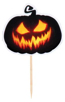 Produktbild von 12 Höllenkürbis Party Picker 12cm