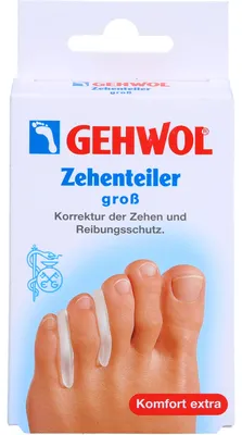 Produktbild von GEHWOL Polymer-Gel Zehenteiler groß, 3 St. Zehenteiler
