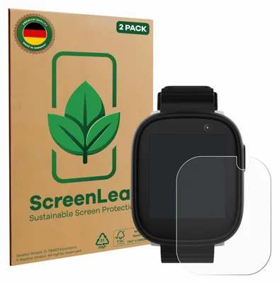 Produktbild von 2x ScreenLeaf Schutzfolie für Xplora X6 Play 2022 (1. Generation) Displayschutz Display Schutz Folie Klar Transparent