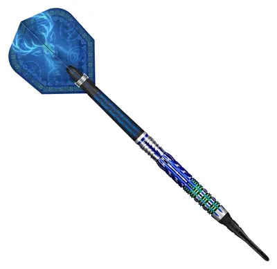 Image de Set de fléchettes à pointe souple, 95 % en tungstène - Fléchettes de qualité professionnelle - Poids : 200 grammes