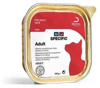 Zdjęcie produktu dla Terrina dla kota FXW ADULT (opakowanie 7 x 100g) - SPECIFIC
