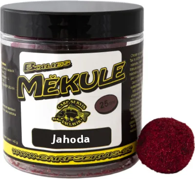Obrázok produktu pre Carp Servis Václavík boilies Mäkkule 140g 25mm jahoda