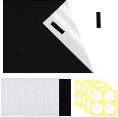 Obrázek produktu pro Přenosné zatemňovací závěsy, rozměry 150 x 200 cm – zatemňovací materiál – dočasné rolety bez vrtání – samolepicí upevnění