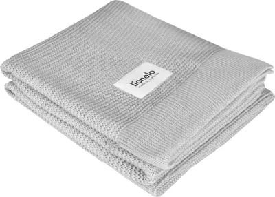 Produktbild von LIONELO Bamboo Blanket, Babydecke Newborn, Kuscheldecke Baby, leichte Bambusdecke, Wickelauflage, Kinderbett-Abdeckung, 100% Baumwolle, natürlich, weich, antibakteriell, hypoallergisch, antimykotisch, vom 1. Lebenstag an, 100x75cm