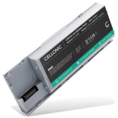 Immagine prodotto di CELLONIC 1x Batteria per PC portatile Compatibile con Dell Latitude D620, Latitude D630, PP18L, JD605 – (4400mAh, 11.1V)