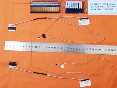Obrázek produktu pro Kabel displeje Kabel obrazovky bez dotyku kompatibilní s P/N: 50.4L201.031