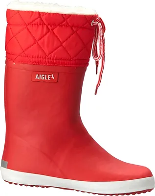 Image de AIGLE Bottes NB112 Aigle Giboulee 2 rouge/blanc Taille