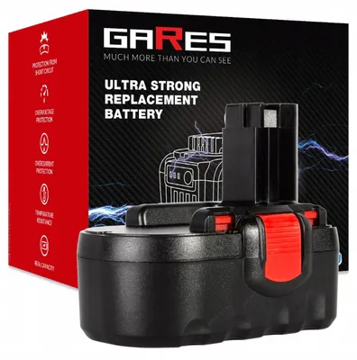 Obrázok produktu pre Gares Repasná sada článkov pre akumulátor Bosch GSBE-2 GSR GHO GDS 52318 | 18 V 2 Ah Inny | Batériový pack pre náradie | Vysoký výkon Gares®