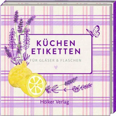 Produktbild von Küchenetiketten - Lavendel