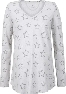 Produktbild von Graue Umstandspyjamabluse Bellybutton Damen