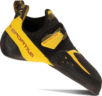 Obrázok produktu pre Solution Comp, Lezecká obuv, Pánska, K00Y00 Black/Yellow, 42.5 - La Sportiva