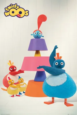 Immagine prodotto di Twirly Woos - Poster - Torta + 1 OB poster 61x91,5cm