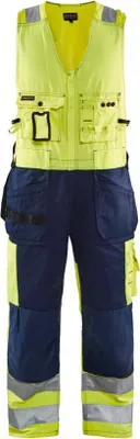 Produktbild von Blakläder High Vis Kombihose 2653 1804 in div. Farben, Farbe:gelb/marineblau, Größe:D96 (D24)