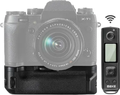 Produktbild von Meike Batteriegriff MK-XT1 Pro mit Funk-Timer-Fernauslöser für Fujifilm X-T1 wie VG-XT1
