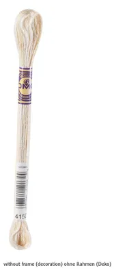Produktbild von DMC Stickgarn Mouline Variations 417f - 4150, 6 Fäden, 8 Meter