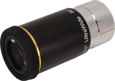 Image de oculaire de 1,25 pouce pour télescopes astronomiques, distance focale de 6 mm, objectif de 66 degrés à remplacer