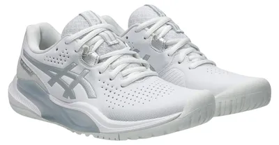 Produktbild von Asics - "Challenger 15" Tennisschuhe für Damen, gepolstert GT17872 (41 EU) (Weiß/Silber)