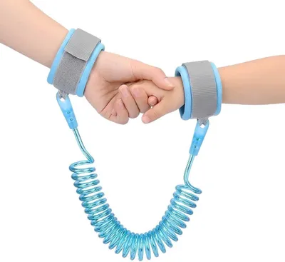 Imagen del producto de Correa antipérdida para niños, de 1,5 m, color azul, para niños de 1 a 6 años