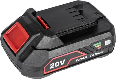 Produktbild von Lithium-Ionen Akku mit 20 Volt und 2 Amperestunden für kabellose Geräte, 0,40 kg