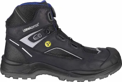 Produktbild von Leibwächter Sicherheitsstiefel Porto L6141 S3 ESD Gr. 38 schwarz