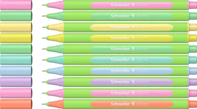 Image de Fineliner Line-Up Schneider 191090, 0,4 mm, 10 pièces, pastel assorti