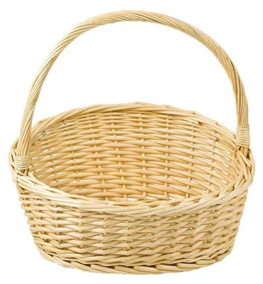 Produktbild von 1 Geschenkkorb Natur ohne Holzwolle Präsentkorb Weidenkorb
