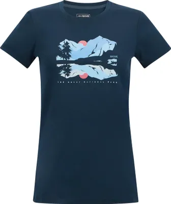 Produktbild von Regatta - T-Shirt für Damen RG12838 (40 DE) (Dunkles Marineblau)