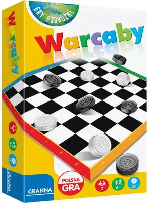 Zdjęcie produktu dla Mini Warcaby (wersja podróżna)