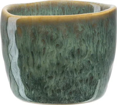 Produktbild von LEONARDO Matera Eierbecher Set 6-teilig - Eier Becher aus Keramik - Durchmesser 5,2 cm, Höhe 4 cm - Einfach zu reinigen, spülmaschinenfest - 6er Set in grün, 023048