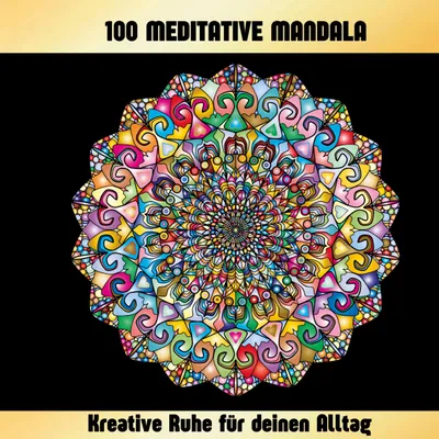 Produktbild von Mandala Malbuch für Erwachsene – 100 meditative Motive mit filigranen Mustern