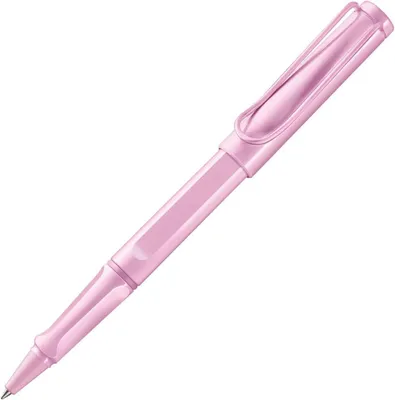 Produktbild von LAMY Safari Kugelschreiber in Hellrosa – Ein zeitloser Klassiker mit ergonomischem Griff und mittlerer Linienbreite (M)