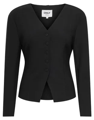 Productafbeelding van ALLEEN Damen Onlclever Life Blazer met lange mouwen, model "Fit", kleur zwart, maat 46