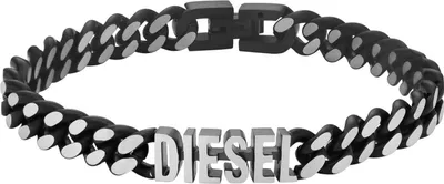 Immagine prodotto di Diesel DX1386040 Bracciale da uomo in acciaio inox argento 20 cm