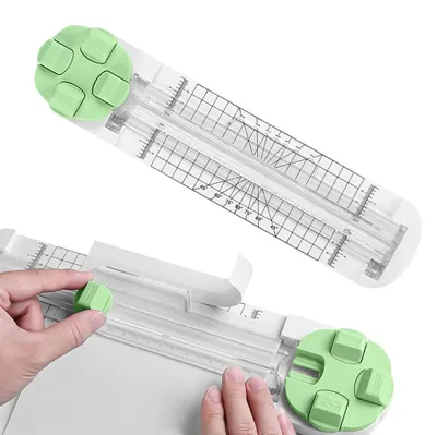 Obrázek produktu pro Stroj na řezání papíru 4 v 1 s 4 čepelemi pro kreativní projekty