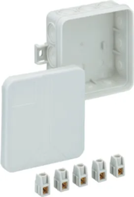 Obrázok produktu pre Rozvodná skrinka Spelsberg typ i12, sivá, vrátane 5 skrutkových svoriek, 2,5 mm² 33241201